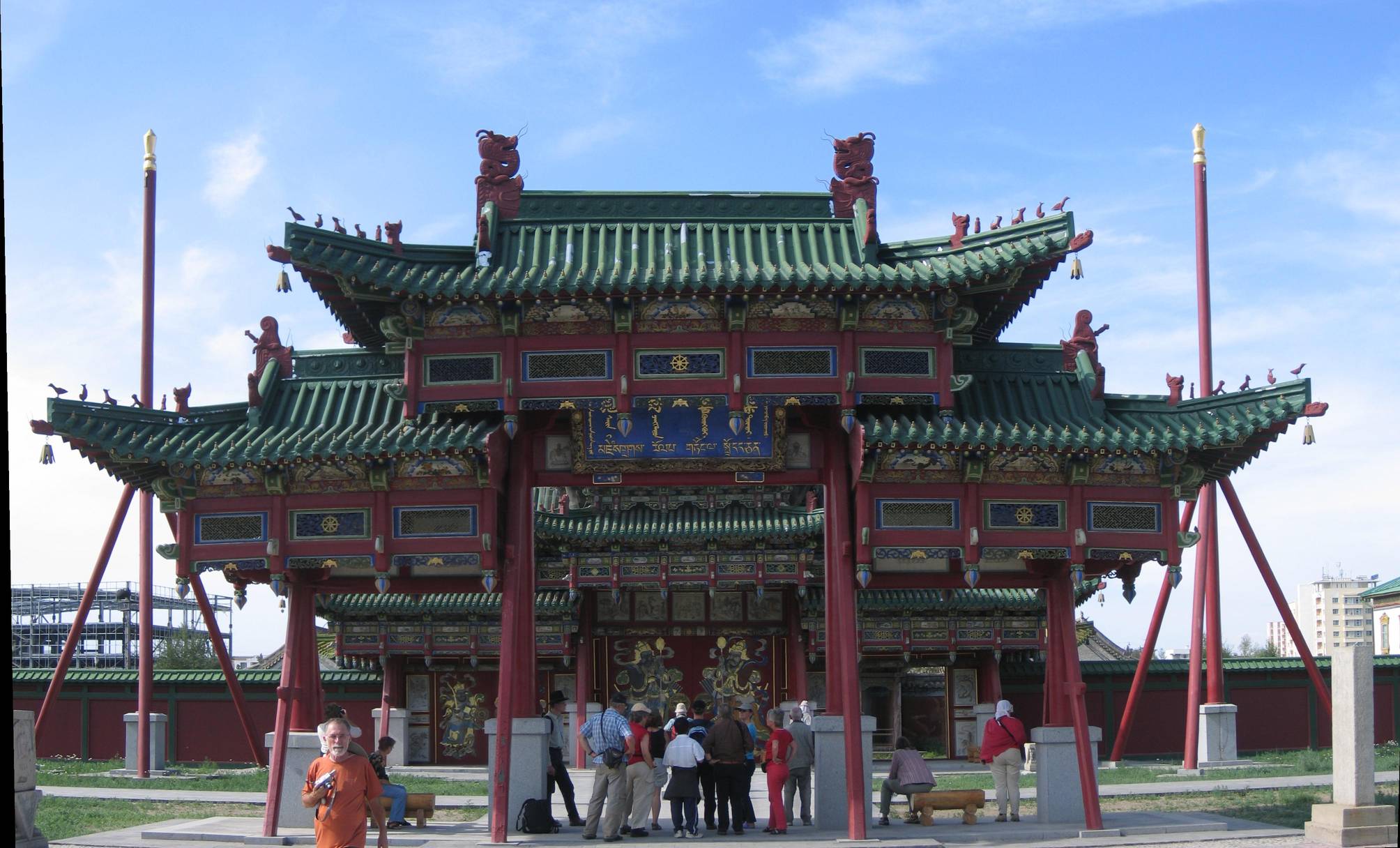 Bogd Khan Winterpalast 5 Panorama